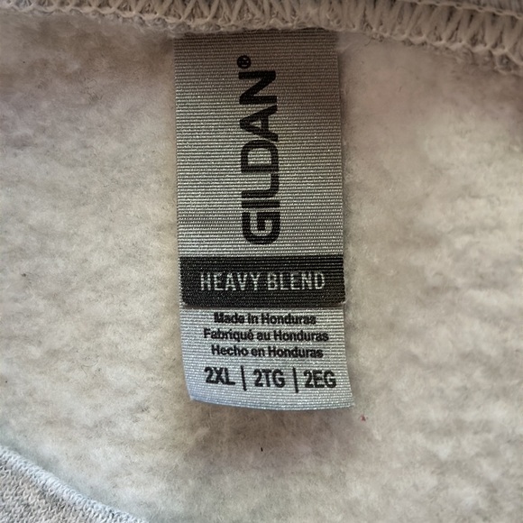 Women’s Handmade Lucky Sweatshirt Plus Size 2XL  Gray - Picture 9 of 10